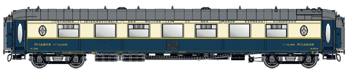 LS Models LS49181 - Pullman Salonwagen WP CIWL, Ep