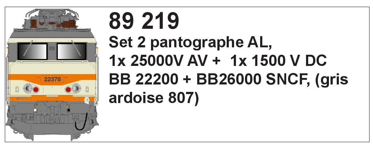 LS Models LS89219 - Stromabnehmer AL (BB 22200/BB