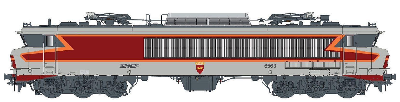 LS Models LS10816 - E-Lok CC 6563 SNCF, Ep.IV-V, A