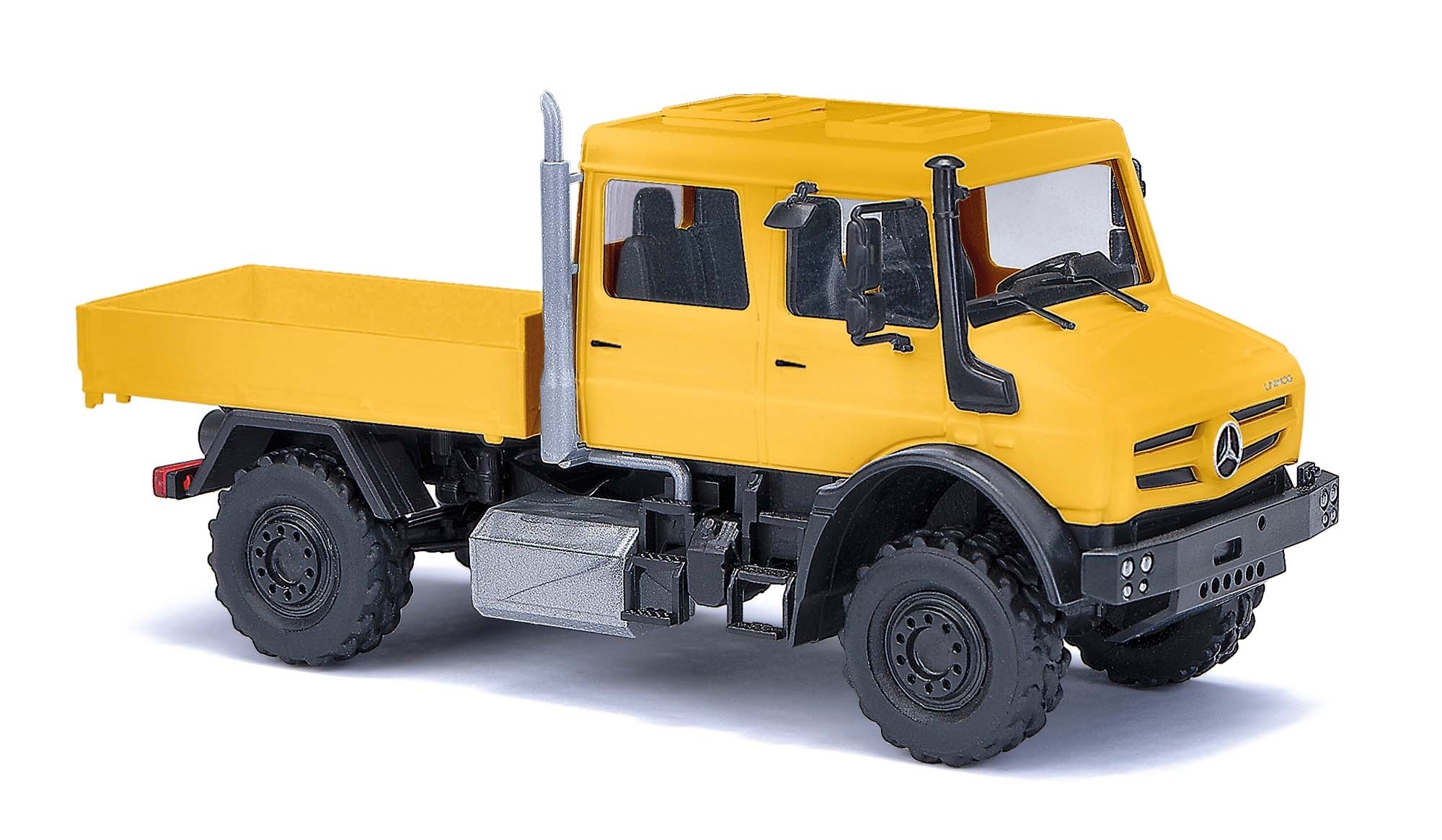 Busch 51080 - Unimog U 5023 Doppelkab.Gelb