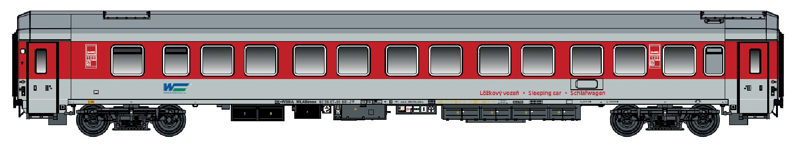 LS Models LS48209 - Schlafwagen WLABmee WAGONSERVI