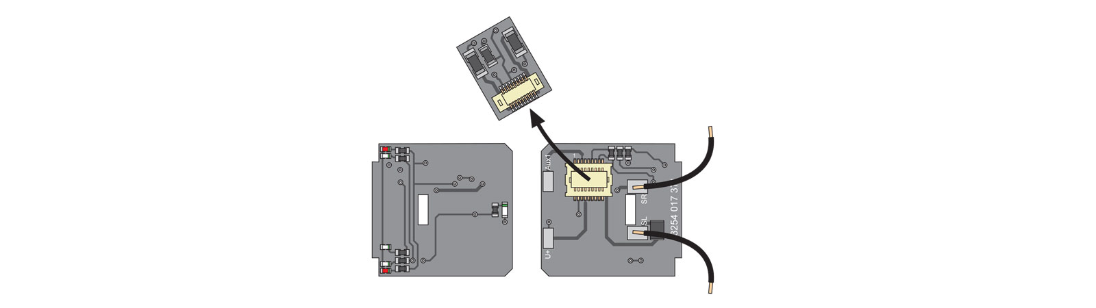 Bemo 5149371 - Umbausatz LED-Beleuchtung Steuerwag