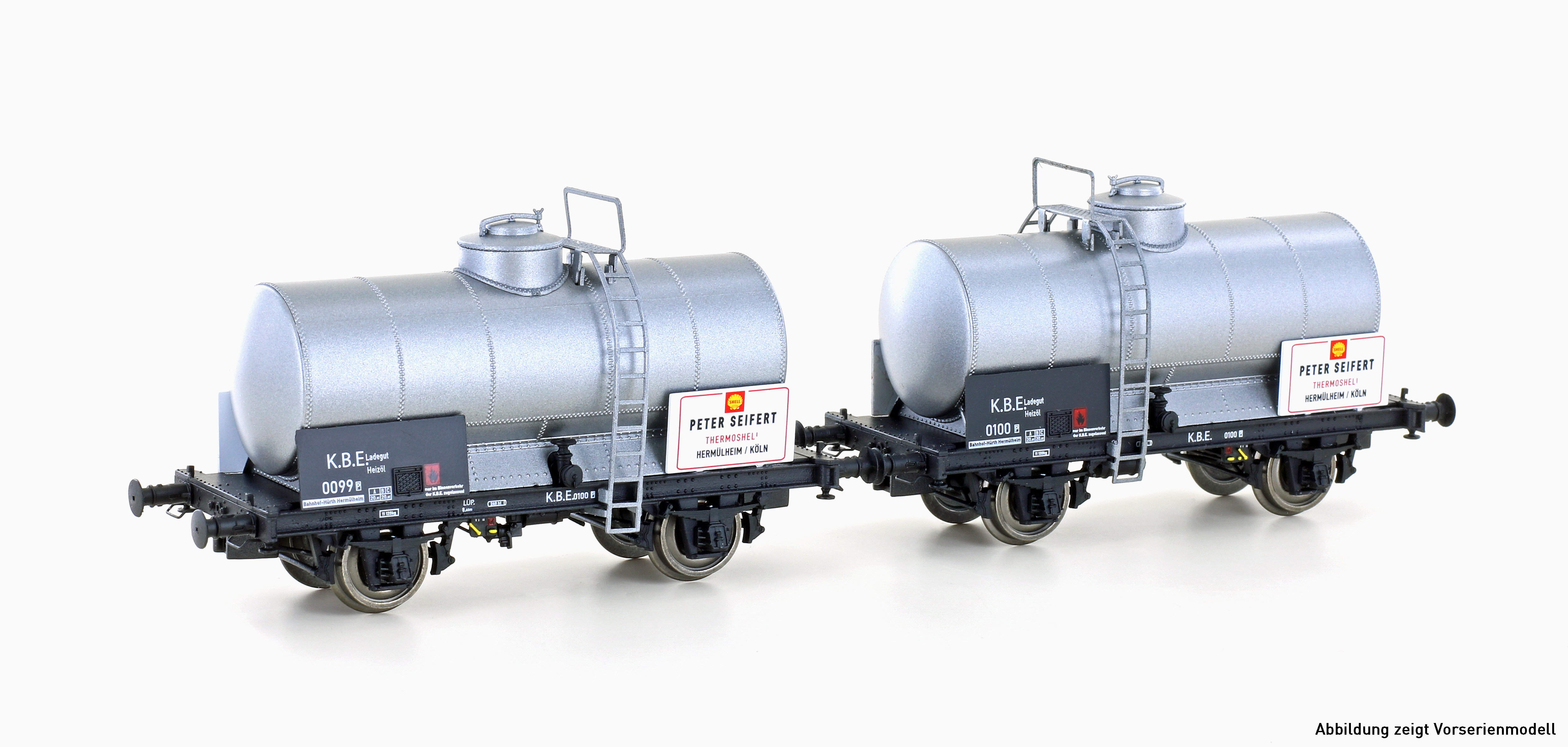 LS Models LS90032 - 2er Set Kesselwagen K.B.E., Ep