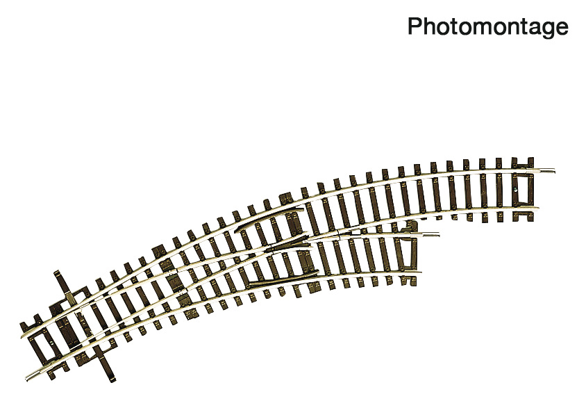 Roco 42467 - Bogenweiche BWr 2/3