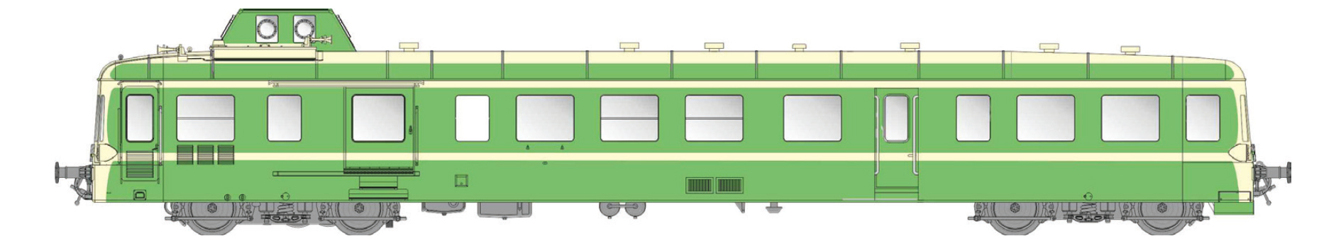LS Models LS10613S - Triebwagen X3800 (3997) SNCF,